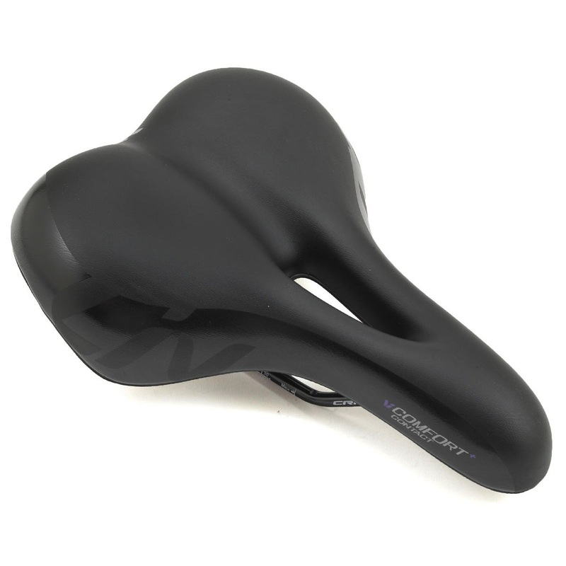 Liv Contact Comfort  Women’s Saddle (Black) (Chromoly Rails)