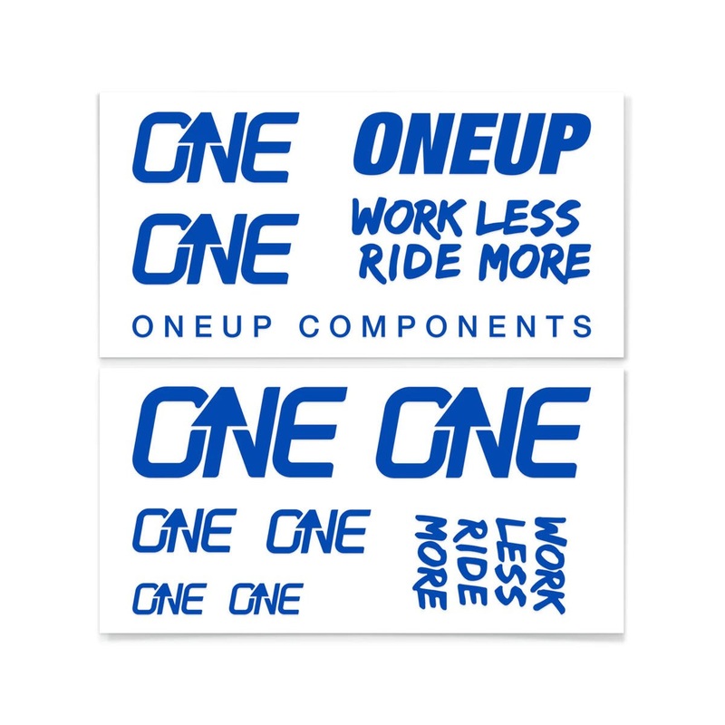 OneUp Components Decal Kit (Blue)