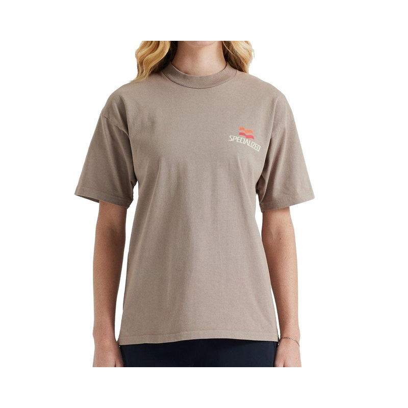 Specialized Relaxed Short Sleeve Tee (Taupe) (HRTG Graphic) (S)
