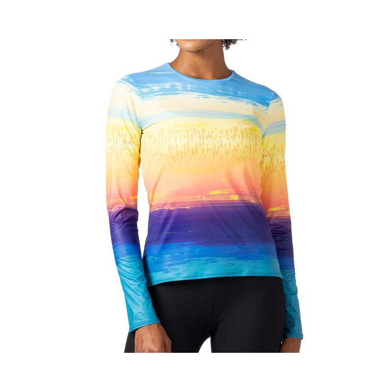Terry Women’s Soleil Long Sleeve Top (Sunrise) (S)