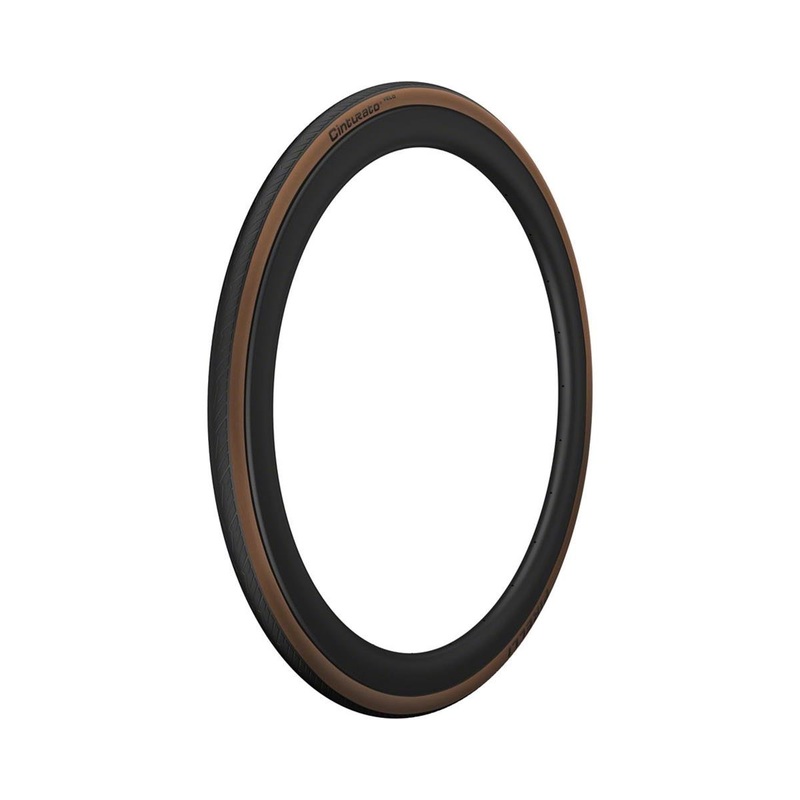 Pirelli Cinturato Velo Tubeless Road Tire (Classic Tan) (700c) (28mm) (Smartnet/Armour Tech)