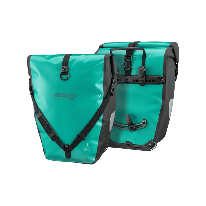 Ortlieb Back-Roller Free Pannier (Lagoon/Black) (Pair) (40L)