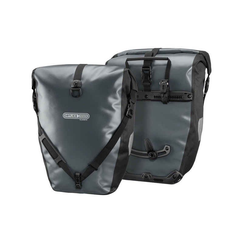 Ortlieb Back-Roller Panniers (Grey) (40L) (Pair)