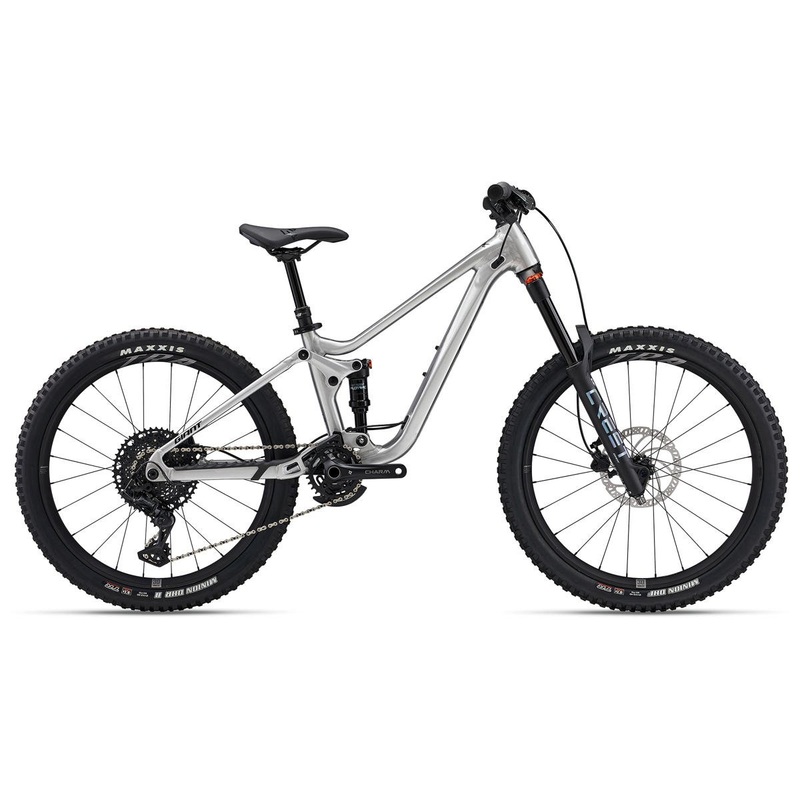 Giant Faith 24 Kids Mountain Bike (Raw Aluminum) (24″)