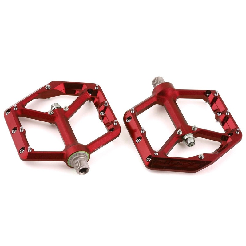 Spank Oozy Reboot Trail Pedals (Red)