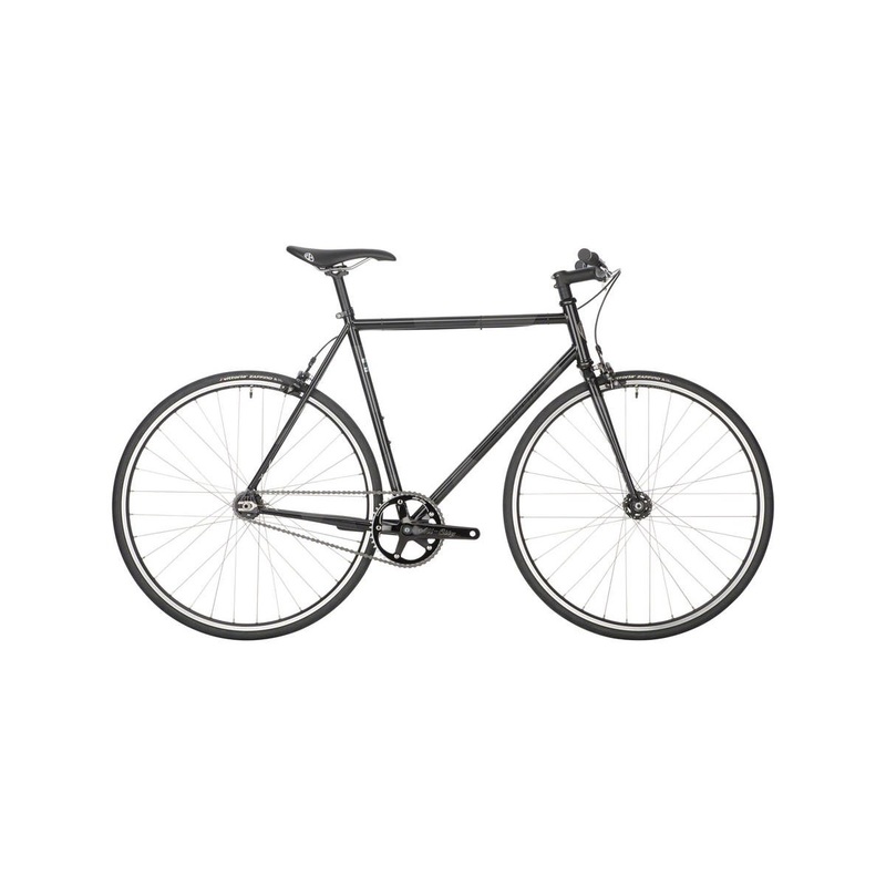 All-City Big Block Flat Bar Track Bike (Night Sky/Smoke) (46cm)
