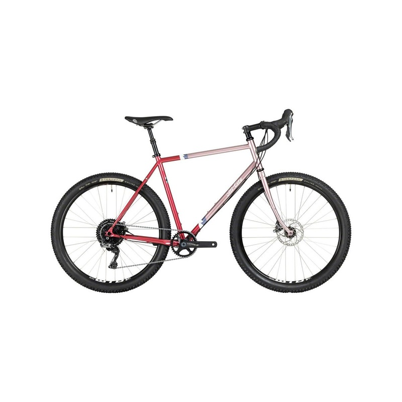 All-City Gorilla Monsoon Gravel Bike (Hotberry Rhubarb) (Shimano GRX) (46cm) (650b)