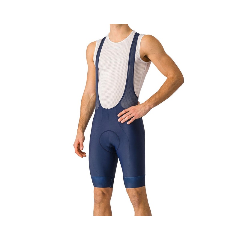 Castelli Entrata 2 Bib Shorts (Belgian Blue) (M)