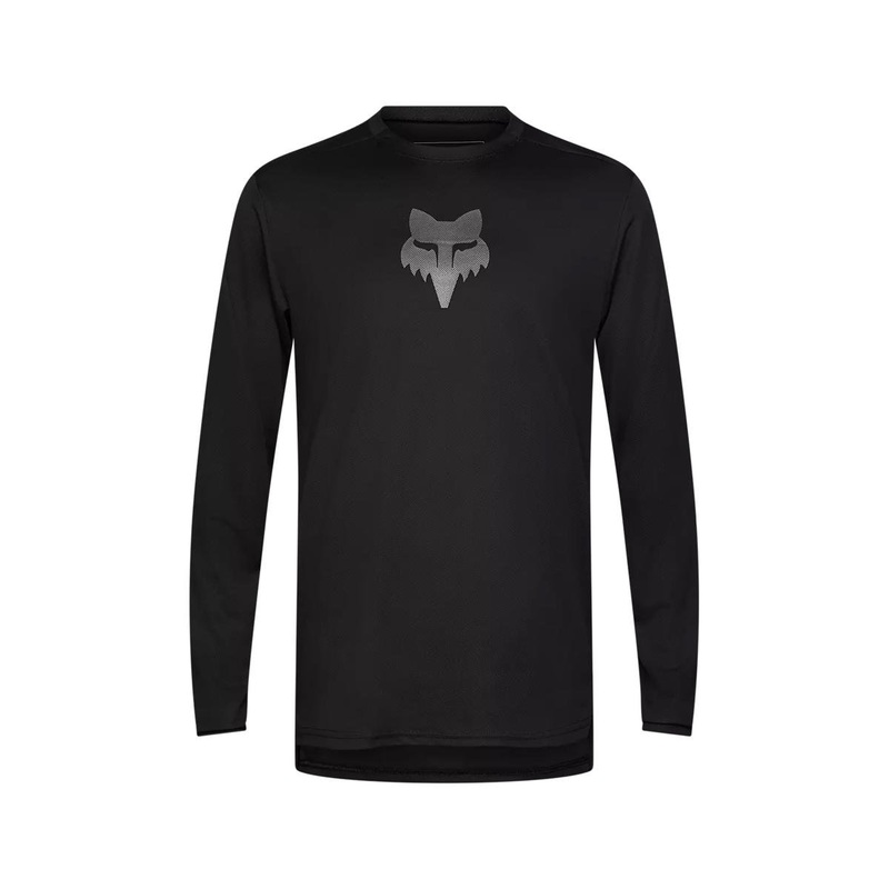 Fox Racing Ranger Fox Head Long Sleeve Jersey (Black) (S)