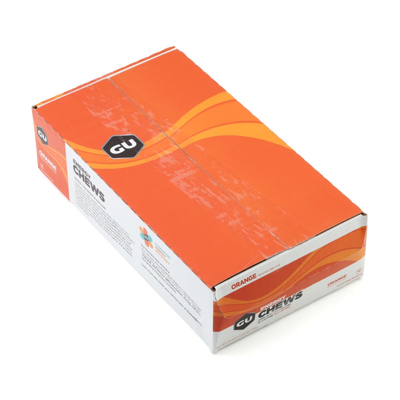 GU Energy Chews (Orange) (12 | 2.12oz Pouches)