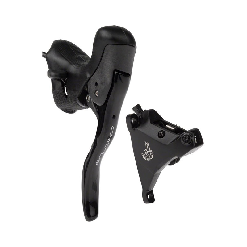 Campagnolo Chorus Ergopower Hydraulic Brake/Shift Lever Kit (Black) (160mm Caliper) (Left) (2x) (Flat Mount)
