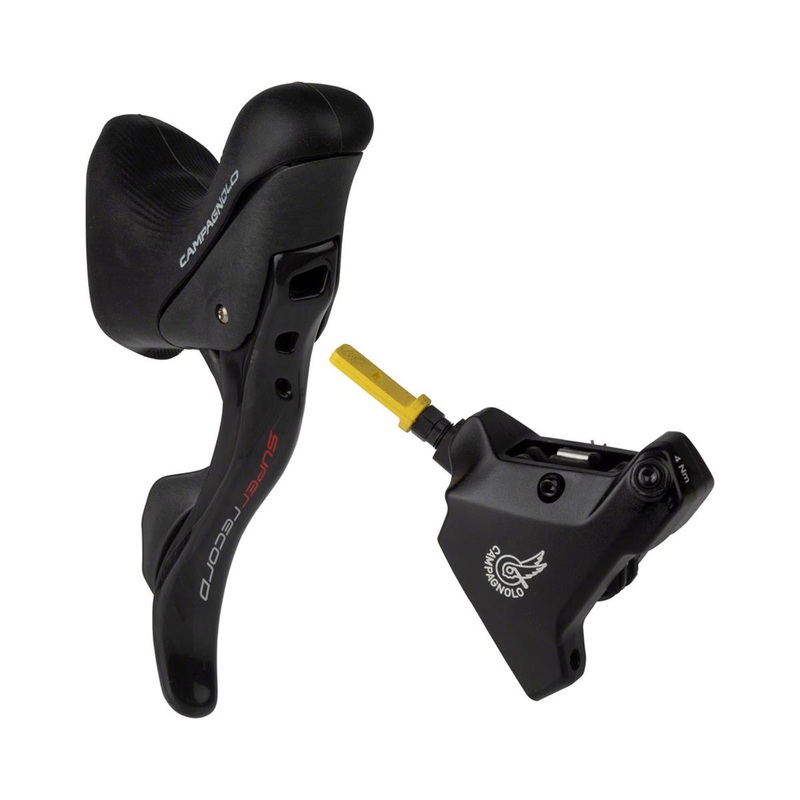 Campagnolo Super Record Ergopower Hydraulic Brake/Shift Lever Kit (Black) (160mm Caliper) (Right) (12 Speed) (Flat Mount)