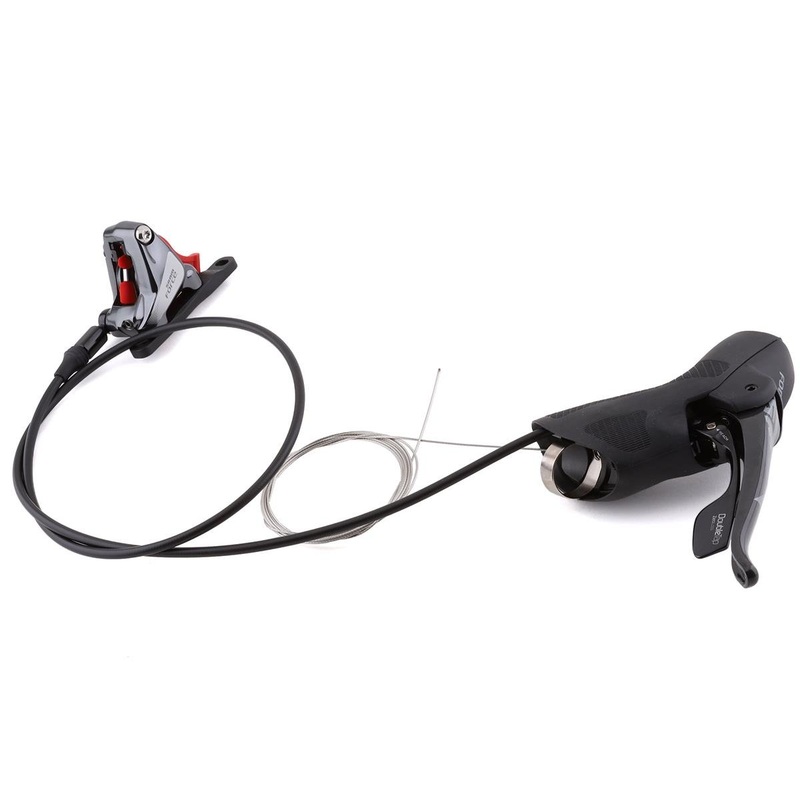 SRAM Force 1 Hydraulic Road Disc Brake Kit w/ Dropper Lever (Black) (Left) (Flat Mount) (Caliper Included)