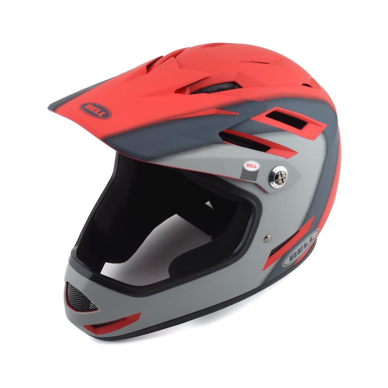 Bell Sanction Helmet (Crimson/Slate/Dark Grey) (S)