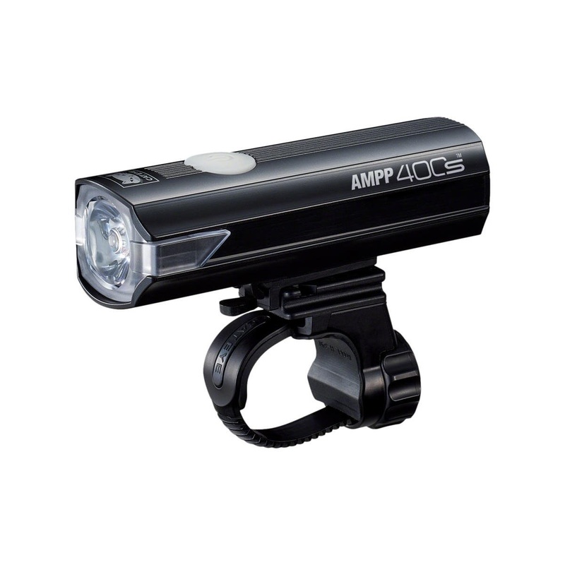 CatEye AMPP 400S Headlight (Black) (400 Lumens) (USB Rechargeable)