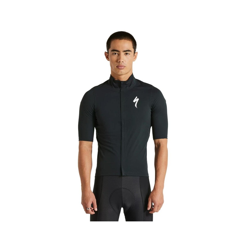 Specialized Men’s SL Pro Short Sleeve Rain Jersey (Black) (XS)
