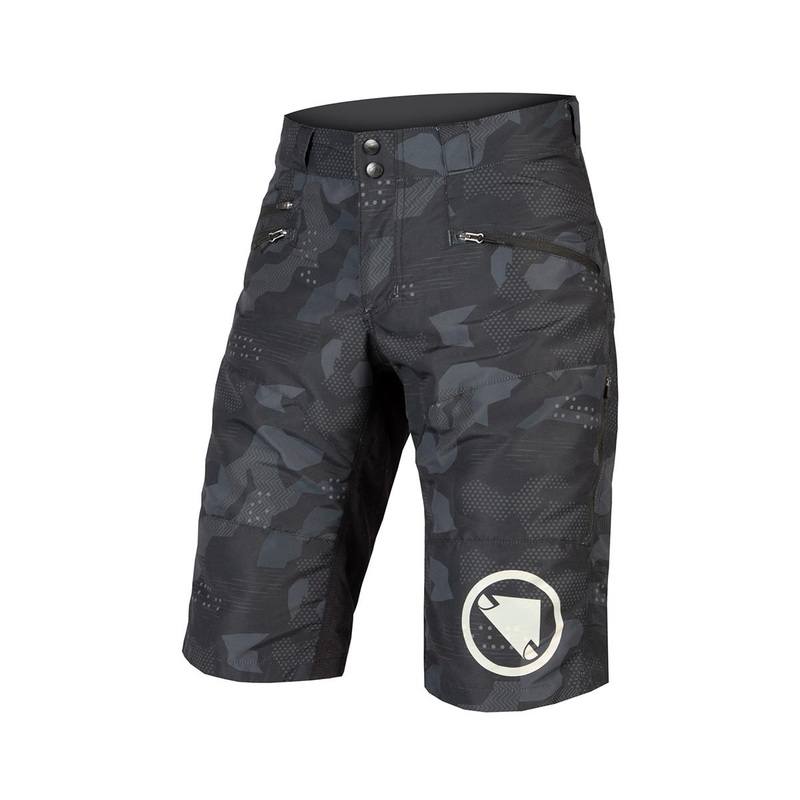 Endura SingleTrack Short II (Black Camo) (No Liner) (2XL)