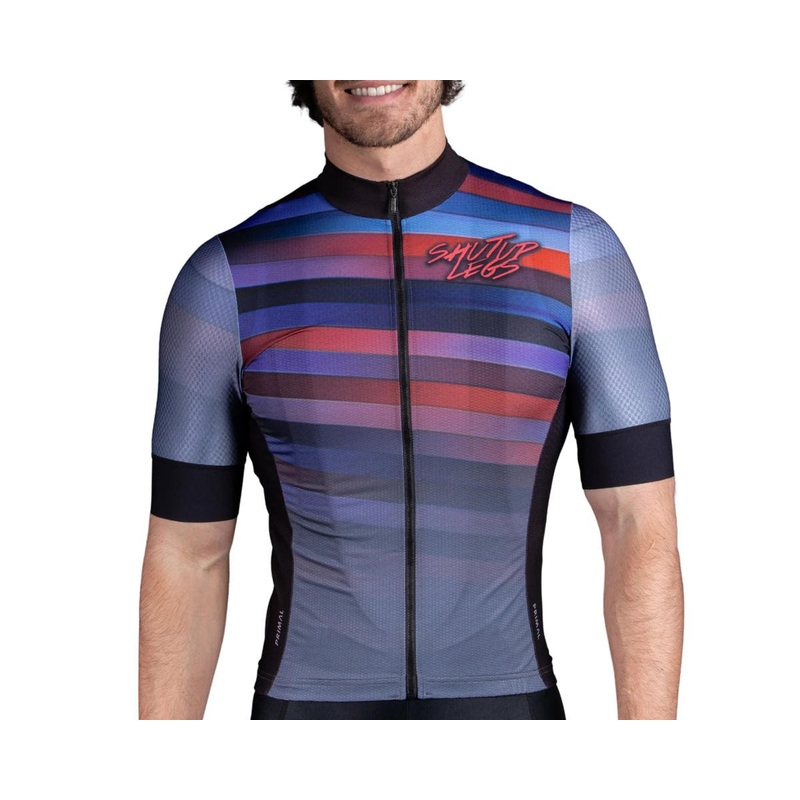 Primal Wear Men’s Helix 2.0 Short Sleeve Jersey (Shut Up Legs Blur) (S)