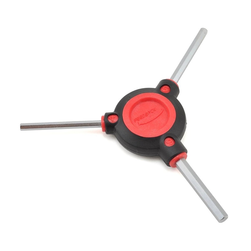 Feedback Sports Fixed 3-Way Hex Wrench (4, 5, 6mm)