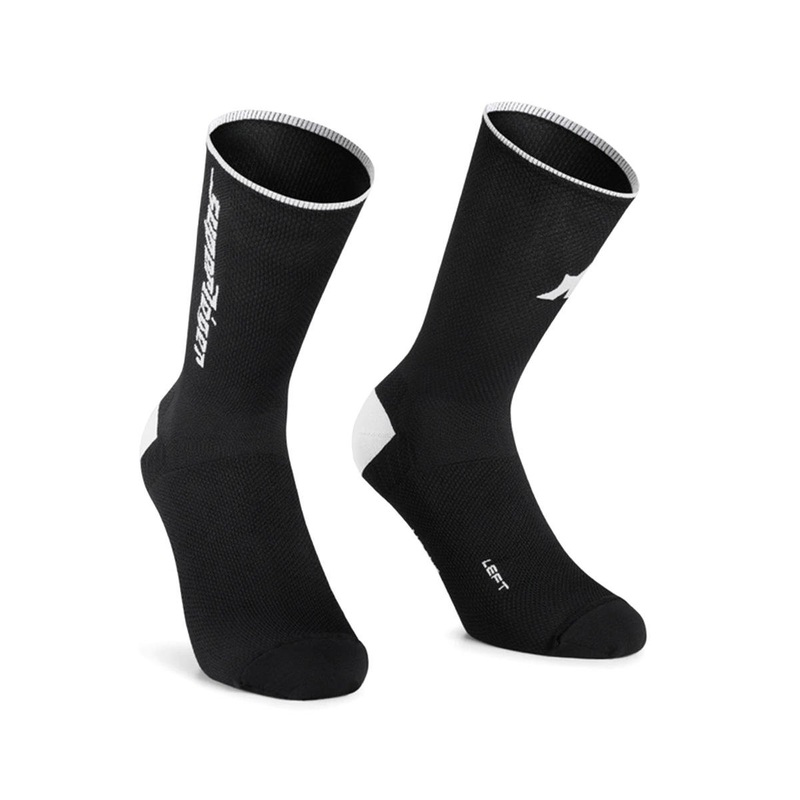 Assos RS Superleger Socks (Black Series) (L)