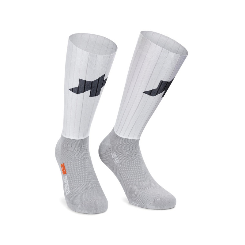 Assos RSR Speed Socks S11 (White Series) (S)