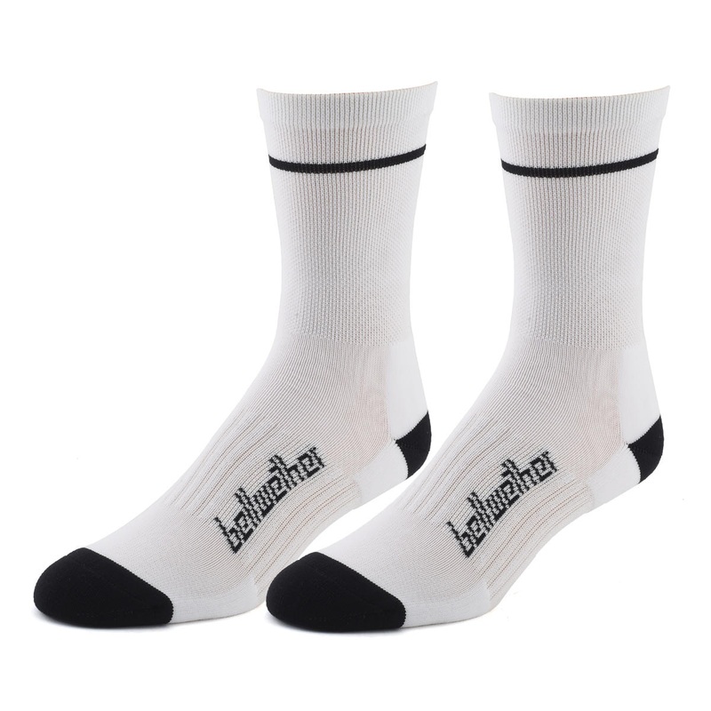 Bellwether Optime Socks (White/Black) (S)