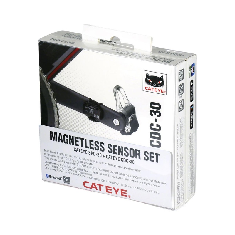 CatEye SPDCDC-30 Magnetless Speed & Cadence Sensor Set (Black)