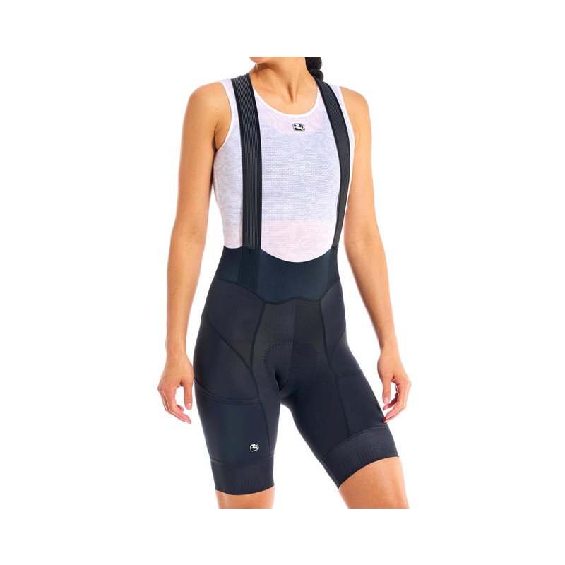 Giordana Women’s FR-C Pro Cargo Bib Shorts (Black) (Shorter) (XL)