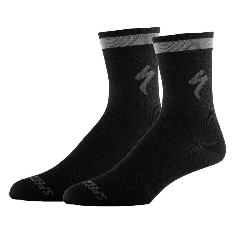 Specialized Soft Air Reflective Tall Socks (Black) (S)