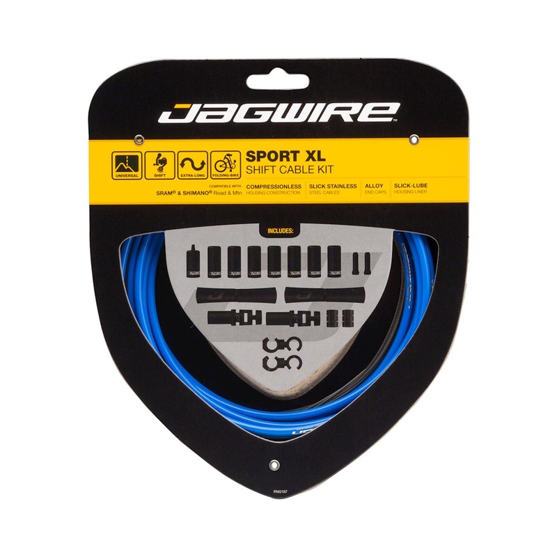 Jagwire Sport XL Shift Cable Kit (Blue) (For Shimano/SRAM)