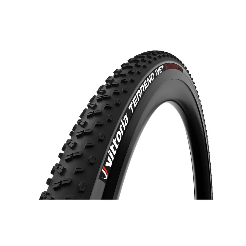 Vittoria Terreno Wet Tubeless Cyclocross Tire (Anthracite) (700c) (33mm) (Graphene 2.0/Endurance)