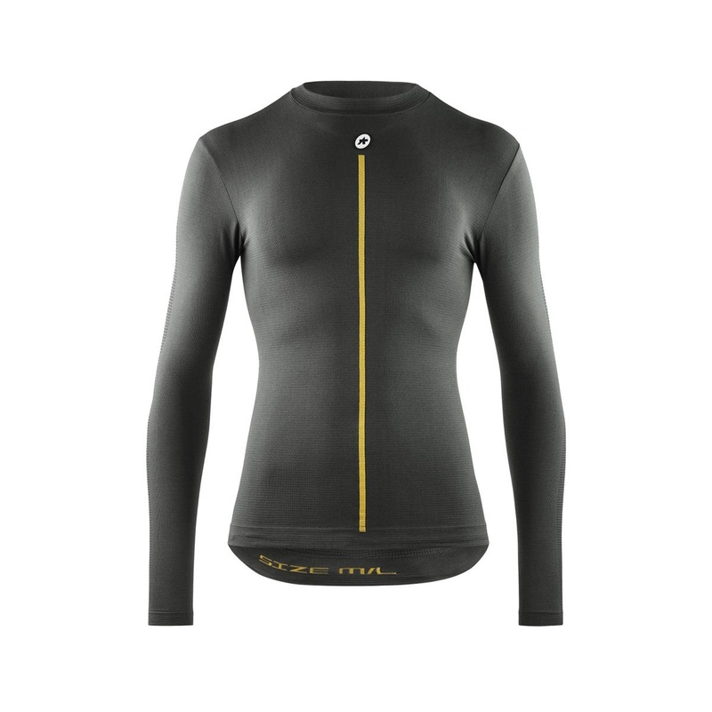 Assos Spring Fall Long Sleeve Skin Layer P1 (Anthracite Grey) (M/L)