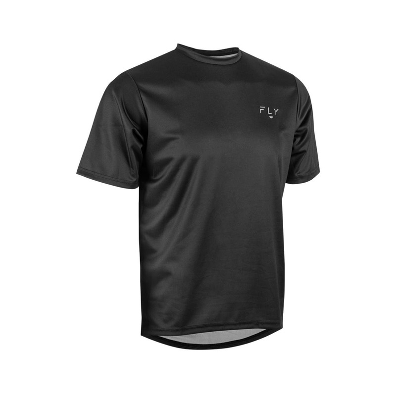 Fly Racing Action Short Sleeve Jersey (Black) (S)