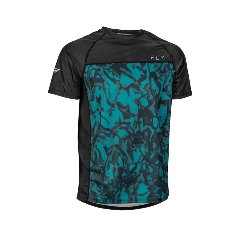Fly Racing Super D Jersey (Evergreen Camo/Black) (S)