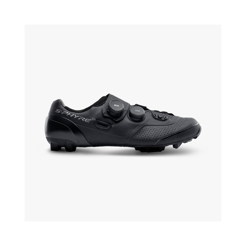 Shimano SH-XC902E S-PHYRE Mountain Bike Shoes (Black) (Wide Version) (44) (Wide)
