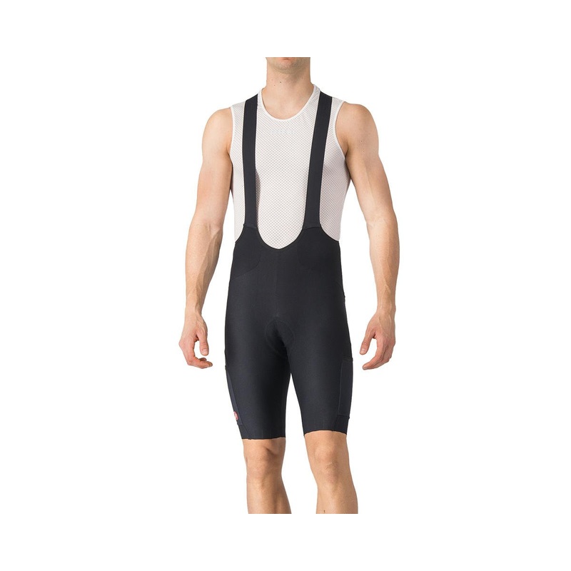 Castelli Unlimited Endurance Bib Shorts (Black) (2XL)
