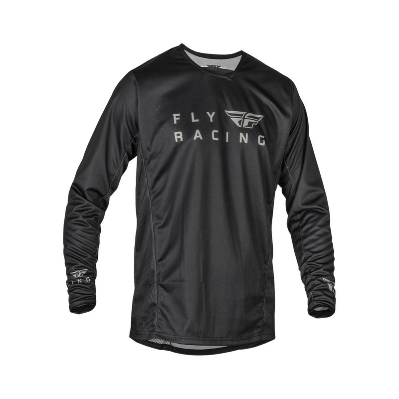 Fly Racing Radium Jersey (Black/Grey) (S)