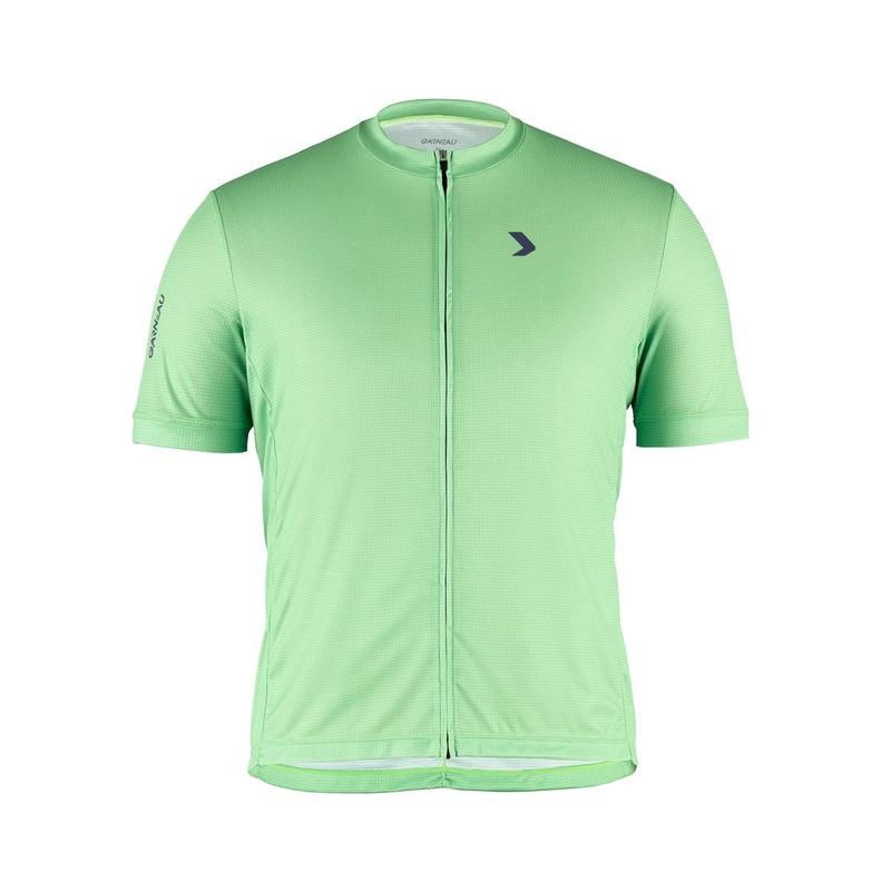 Louis Garneau Connection Urban Jersey (Lime/Charcoal) (L)