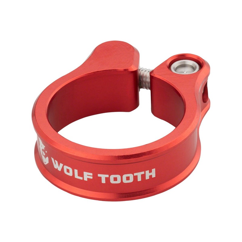 Wolf Tooth Components Anodized Seatpost Clamp (Red) (29.8mm)
