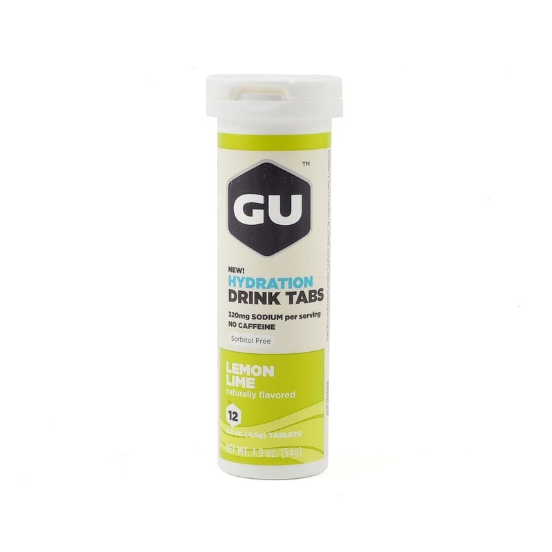 GU Hydration Drink Tablets (Lemon Lime) (8 Tubes)