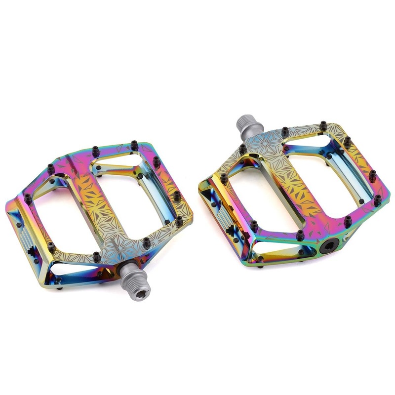Supacaz Krypto CNC Alloy Platform Pedal (Oil Slick)