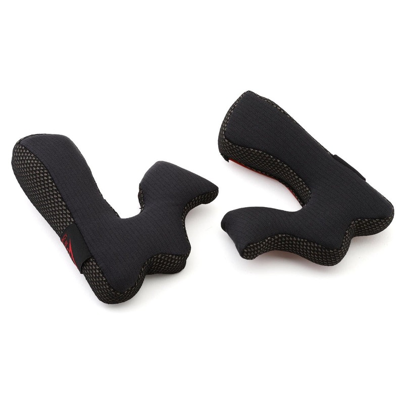 Troy Lee Designs D4 Helmet Cheekpads (Black) (XL)