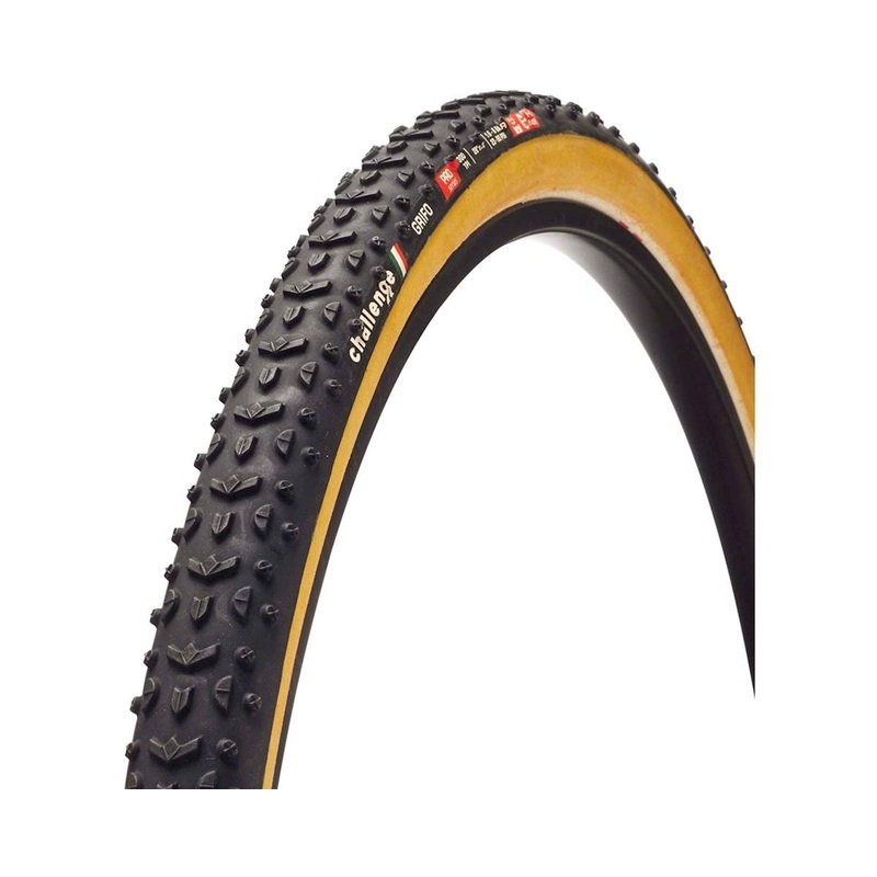 Challenge Grifo Pro Handmade Clincher Tire (Tan Wall) (700c) (33mm) (Folding) (SuperPoly)