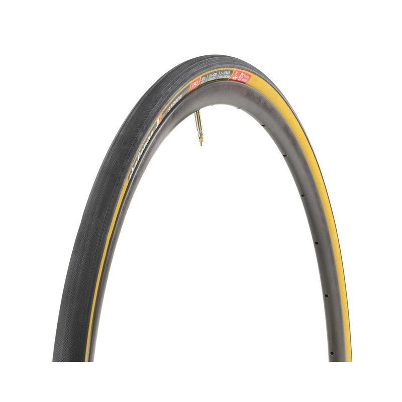 Challenge Strada Pro Handmade Road Tire (Tan Wall) (700c) (25mm) (Folding) (SuperPoly)