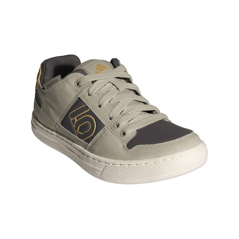 Five Ten Women’s Freerider Flat Pedal Shoes (Grey/Oat/Charcoal) (6)