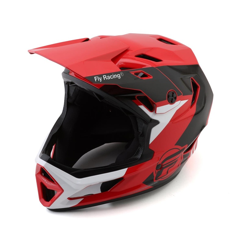 Fly Racing Rayce Full Face Helmet (Red/Black/White) (L)