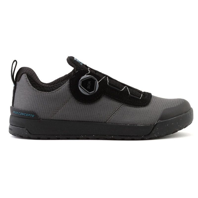 Ride Concepts Women’s Accomplice Clip BOA Mountain Bike Shoes (5) (Charcoal/Tahoe Blue)