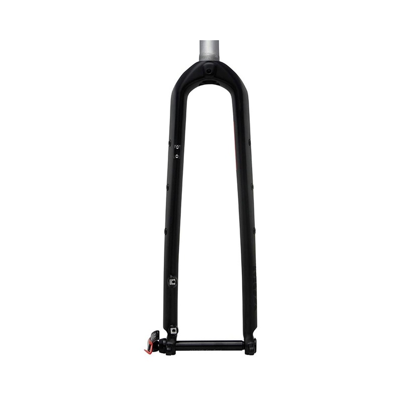 Soma Carbon Monster Cross/Gravel Fork (Black) (700c) (1-1/8″ Straight) (15mm Thru Axle)
