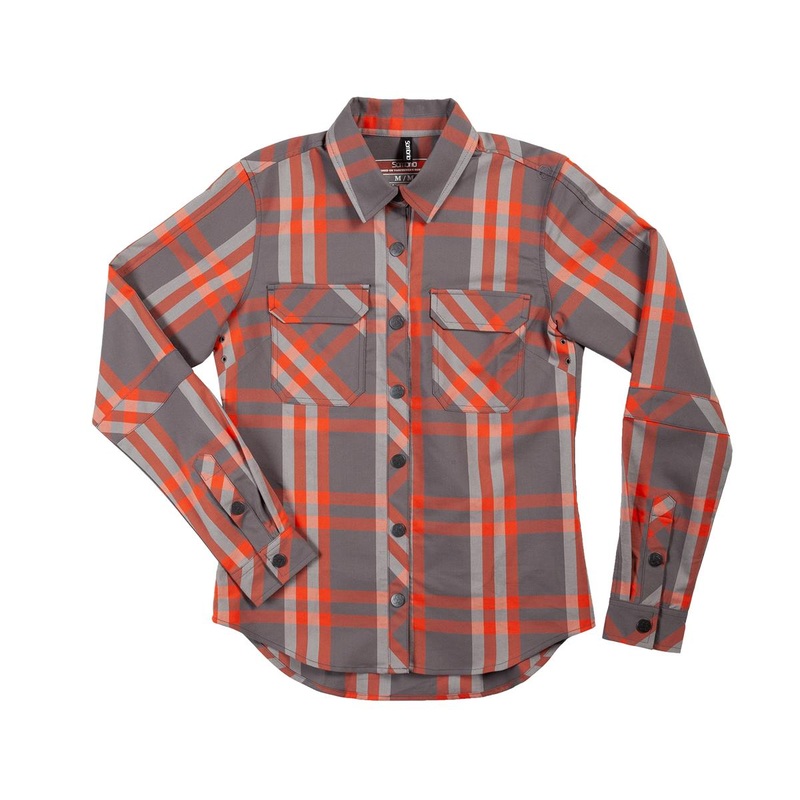 Sombrio Women’s Silhouette Riding Shirt (Plaid) (S)