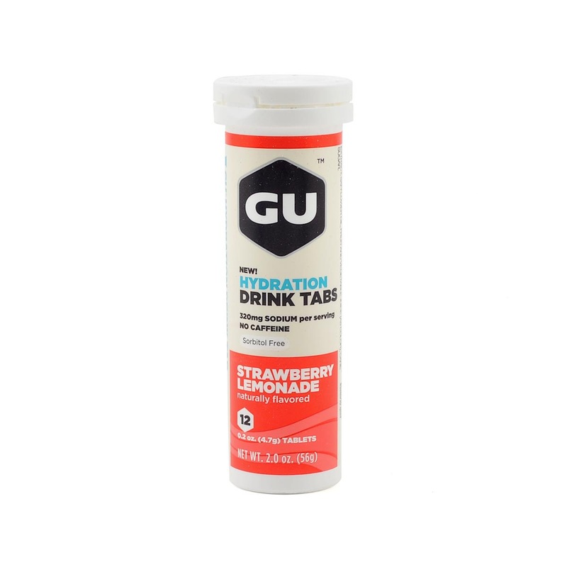 GU Hydration Drink Tablets (Strawberry Lemonade) (1 Tube)